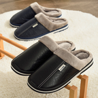 Bergen Indoor Slippers | Warm Men's Slippers for Winter-Myra Lina