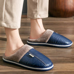 Bergen Indoor Slippers | Warm Men's Slippers for Winter-Myra Lina