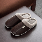 Bergen Indoor Slippers | Warm Men's Slippers for Winter-Myra Lina
