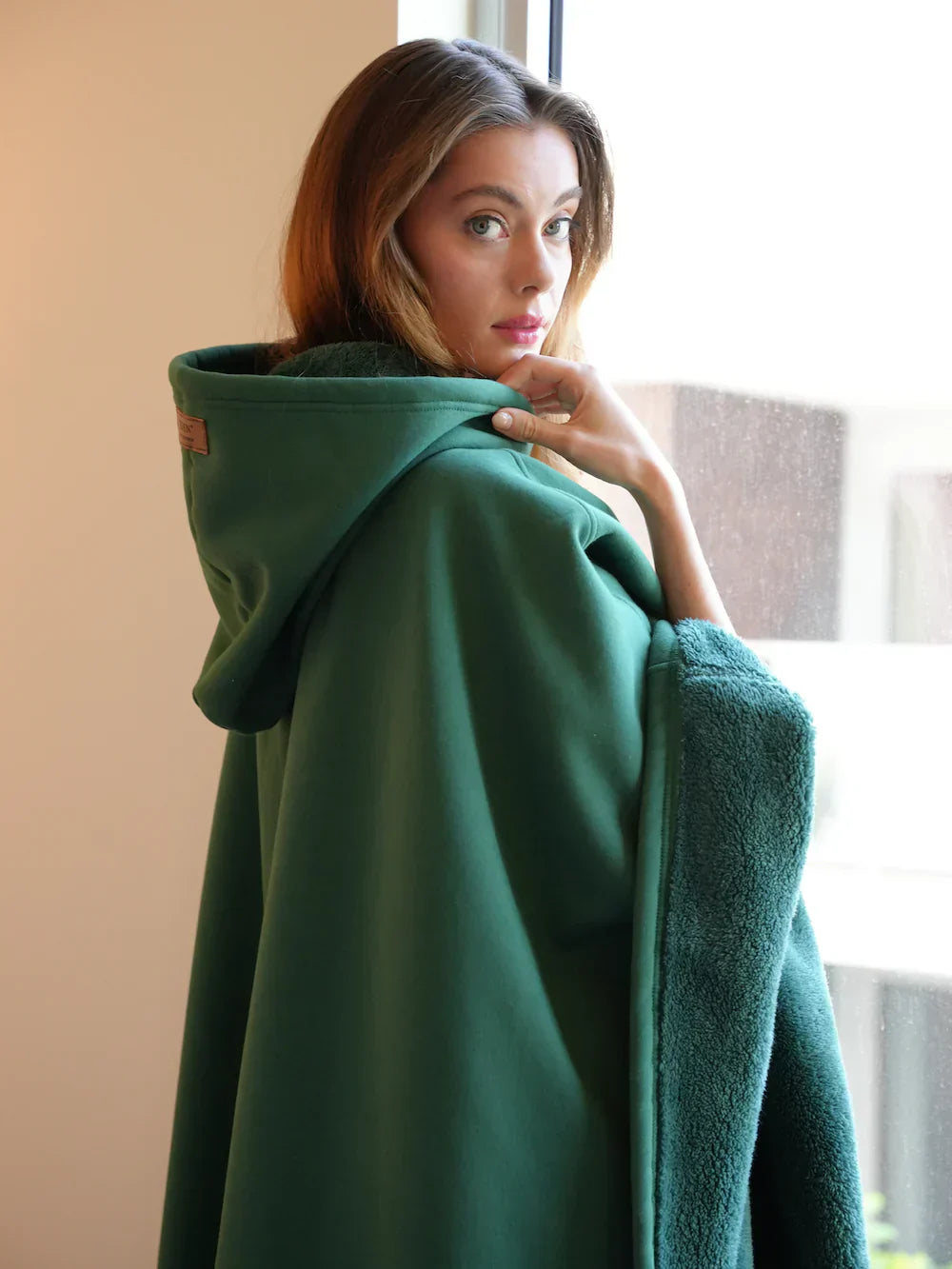 Blanket Hoodie – Oversized Cosy Fleece Hoodie for Women – Loungewear-Myra Lina