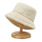 Bucket Hat for Women – Fleece – Winter – Teddy Cap – Women's Cap-Myra Lina