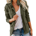 Cargo Jacket – Lightweight – Summer Jacket – Parka Jacket – Women's Jacket-Myra Lina