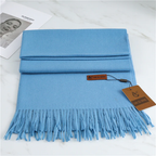 Cashmere-Style Scarf | Warm | Wool Blend | Winter Scarf | Women's Scarf-Myra Lina