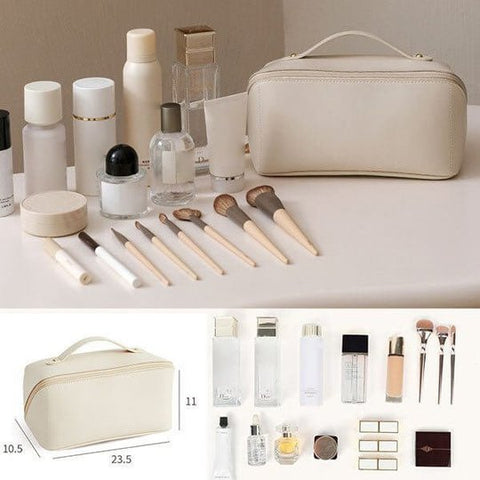 Cosmetics Bag | Toiletry Bag | Multi-Pocket Bag | Makeup Bag-Myra Lina