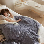 Cosy Sherpa Blanket – Fluffy – Winter – Plush Blanket – Fleece Blanket-Myra Lina