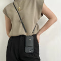 Crossbody Phone Case – Wallet Phone Case with Adjustable Strap-Myra Lina