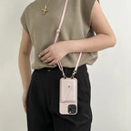 Crossbody Phone Case – Wallet Phone Case with Adjustable Strap-Myra Lina