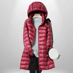 Down Jacket – Lightweight – Hooded – Puffer Jacket – Women's Winter Jacket-Myra Lina