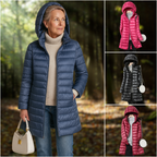 Down Jacket – Lightweight – Hooded – Puffer Jacket – Women's Winter Jacket-Myra Lina