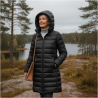 Down Jacket – Lightweight – Hooded – Puffer Jacket – Women's Winter Jacket-Myra Lina
