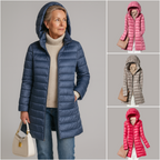 Down Jacket – Lightweight – Hooded – Puffer Jacket – Women's Winter Jacket-Myra Lina