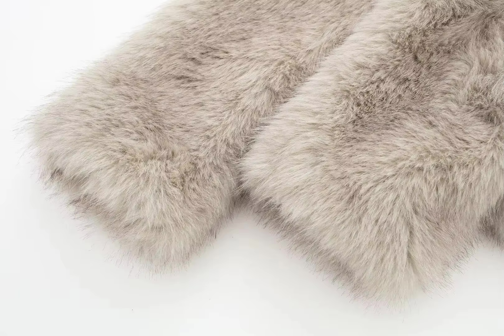 Faux Fur Jacket – Short – Warm – Synthetic Fur – Women's Winter Jackets and Coats-Myra Lina