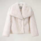 Faux Fur Jacket – Short – Warm – Synthetic Fur – Women's Winter Jackets and Coats-Myra Lina