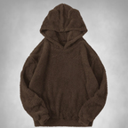 Fleece Sweater – Bear Ear – Warm – Pullover Hoodie – Hoodie for Women-Myra Lina