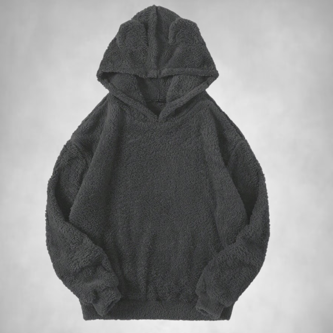 Fleece Sweater – Bear Ear – Warm – Pullover Hoodie – Hoodie for Women-Myra Lina