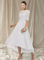 Formal Maxi Dress | Lace Bodice | Bridesmaid Dress-Myra Lina