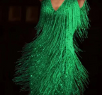 Glitter Dress | Sleeveless | Mini | Tassel Dress | Party Dress-Myra Lina