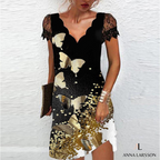 GlitterEve Dress | Glitter Dress-Myra Lina