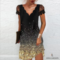 GlitterEve Dress | Glitter Dress-Myra Lina