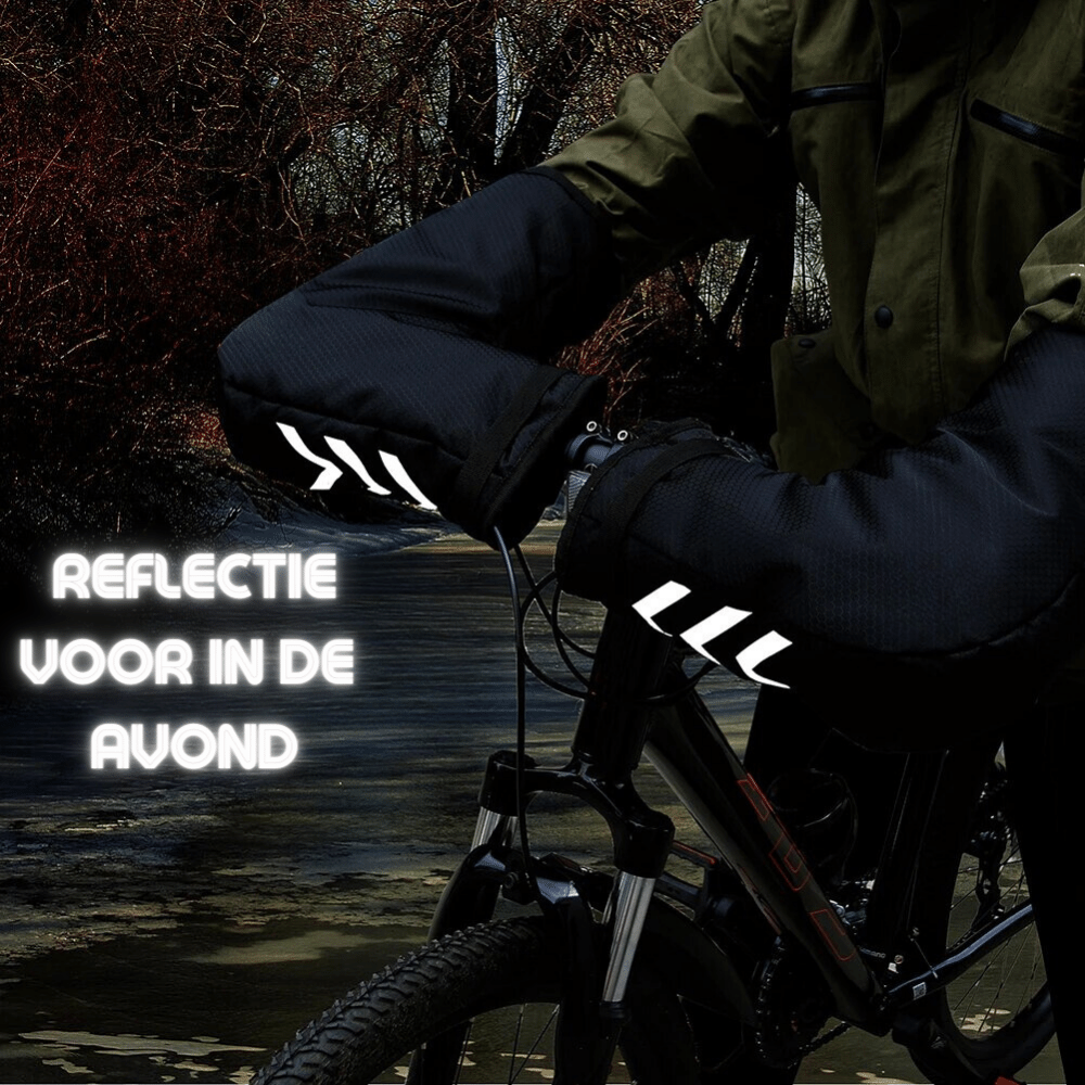 Handlebar Muffs – Waterproof – Reflective – Cycling Gloves – Motorcycle Handlebar Muffs-Myra Lina