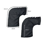 Handlebar Muffs – Waterproof – Reflective – Cycling Gloves – Motorcycle Handlebar Muffs-Myra Lina