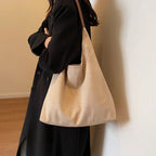 Hobo Bag | Large | Microfiber Suede | Tote Bag | Shoulder Bag-Myra Lina