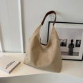Hobo Bag – Large Suedette Shoulder Bag for Women-Myra Lina