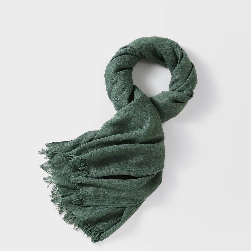 Linen Scarf | Lightweight | Soft | Spring Scarf | Women's Scarf-Myra Lina