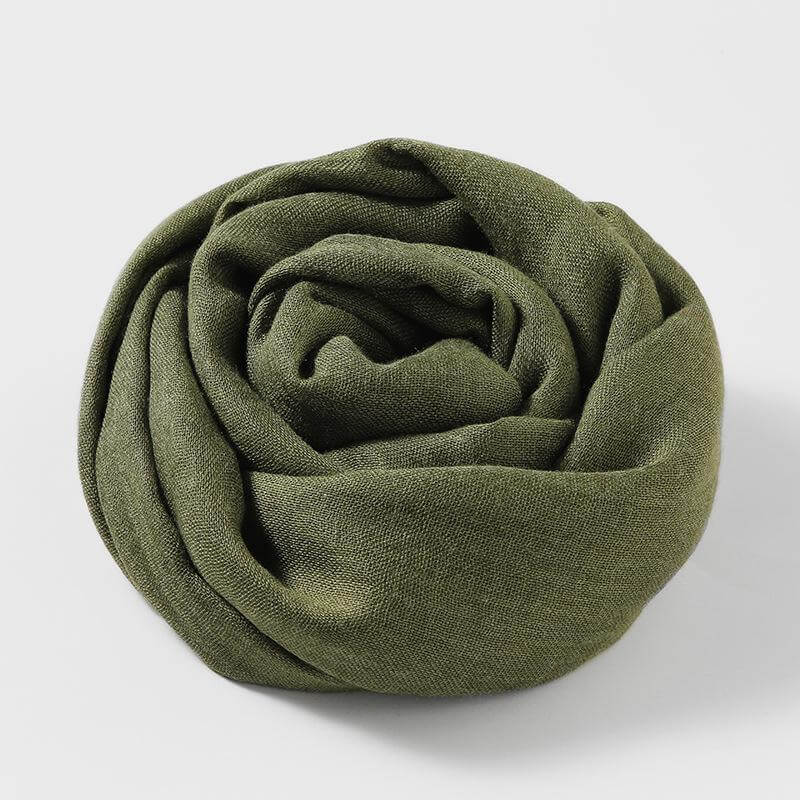 Linen Scarf | Lightweight | Soft | Spring Scarf | Women's Scarf-Myra Lina