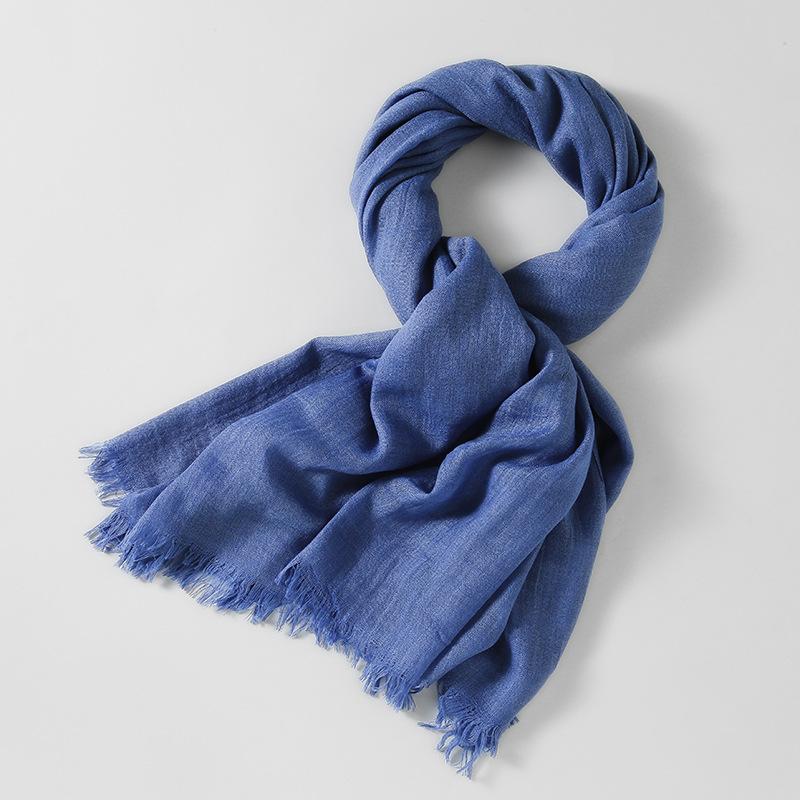 Linen Scarf | Lightweight | Soft | Spring Scarf | Women's Scarf-Myra Lina