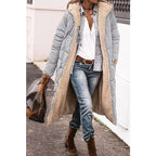 Long Puffer Coat | Hooded | Fleece Lined | Puffer Jacket | Women's Long Winter Jackets-Myra Lina