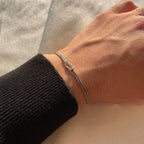 Love Knot Bracelet | Adjustable | Minimalist | Gold Bracelet | Women's Bracelet-Myra Lina