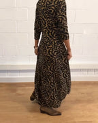 Maxi Dress – Collar – Button-Up – Long Sleeve Dress – Shirt Maxi Dress-Myra Lina