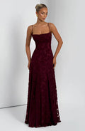 Maxi Dress | Floral Thin Straps Wedding Guest Occasion-Myra Lina