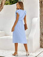 Midi Dress | Everyday Wear | Versatile Day Dress-Myra Lina