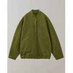 Oversized Bomber Jacket | Button Flap | Pockets | Oversized Jacket | Women's Jacket-Myra Lina