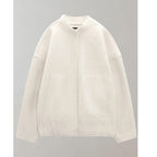 Oversized Bomber Jacket | Button Flap | Pockets | Oversized Jacket | Women's Jacket-Myra Lina