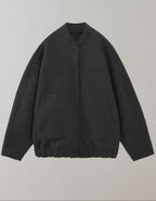 Oversized Bomber Jacket | Casual | Buttoned | Oversized Jacket | Women's Jacket-Myra Lina