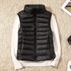 Puffer Gilet | Padded | Body Warmer | Down Vest | Women's Vest-Myra Lina