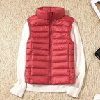 Puffer Gilet | Padded | Body Warmer | Down Vest | Women's Vest-Myra Lina