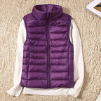 Puffer Gilet | Padded | Body Warmer | Down Vest | Women's Vest-Myra Lina