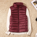 Puffer Gilet | Padded | Body Warmer | Down Vest | Women's Vest-Myra Lina
