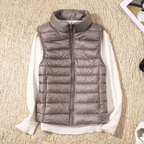 Puffer Gilet | Padded | Body Warmer | Down Vest | Women's Vest-Myra Lina