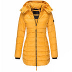 Puffer Jacket – Warm – Hooded – Down Jacket – Women's Winter Jacket-Myra Lina