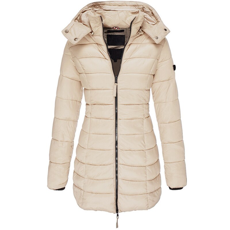 Puffer Jacket – Warm – Hooded – Down Jacket – Women's Winter Jacket-Myra Lina