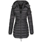 Puffer Jacket – Warm – Hooded – Down Jacket – Women's Winter Jacket-Myra Lina