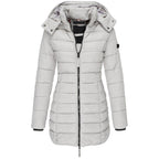 Puffer Jacket – Warm – Hooded – Down Jacket – Women's Winter Jacket-Myra Lina