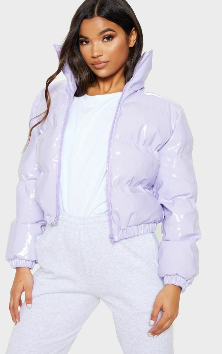 Short Puffer Jacket – Cropped Zip-Up Winter Puffer Jacket for Women-Myra Lina