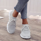 Slip-On Trainers | Mesh | Walking | Slip-On Sneakers | Orthopedic Shoes for Women-Myra Lina