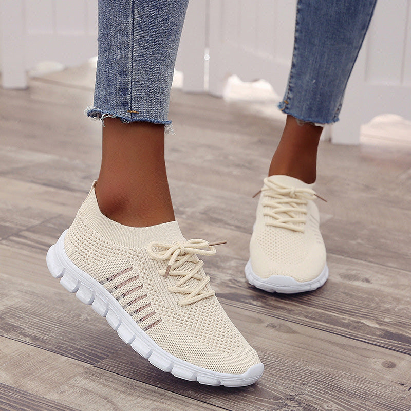 Slip-On Trainers | Mesh | Walking | Slip-On Sneakers | Orthopedic Shoes for Women-Myra Lina